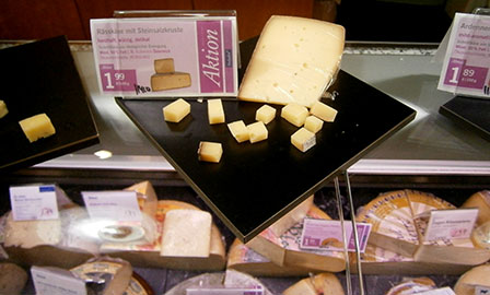 Käse - Probieraktion